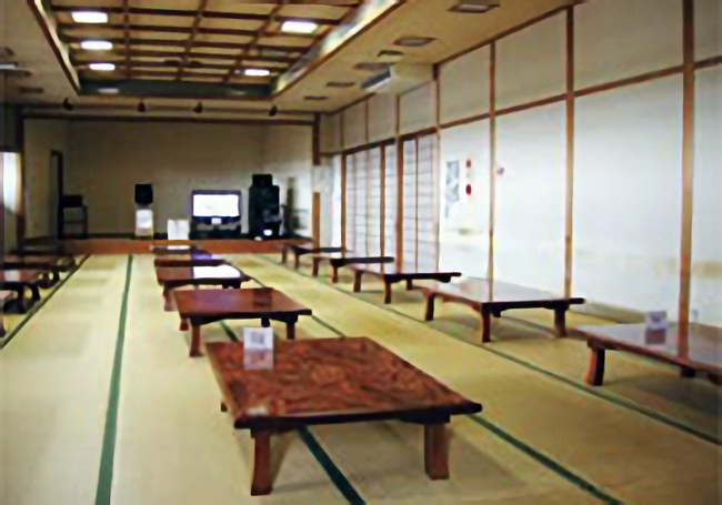 入浴後ものんびり、ゆったり、休憩談話室